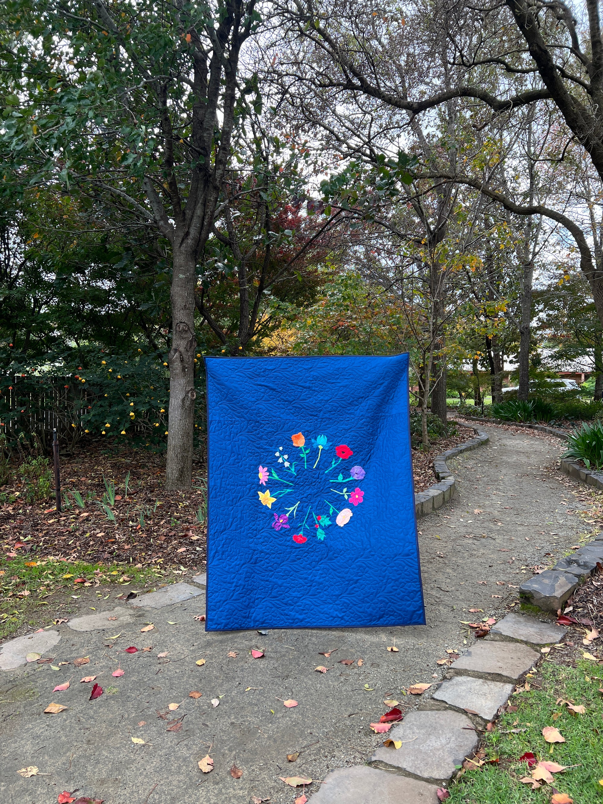 A Year of Flowers FPP Block of the Month