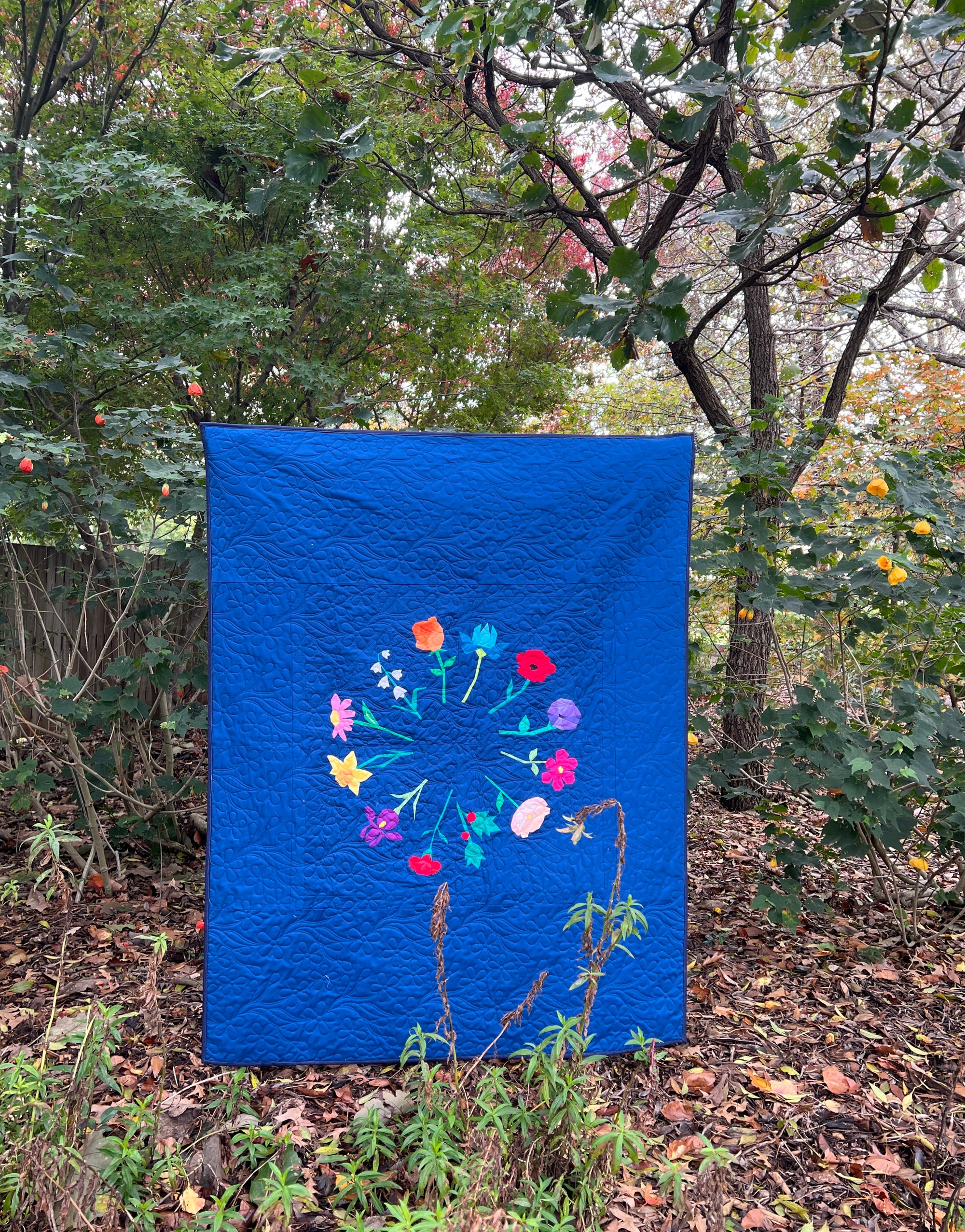 A Year of Flowers FPP Block of the Month