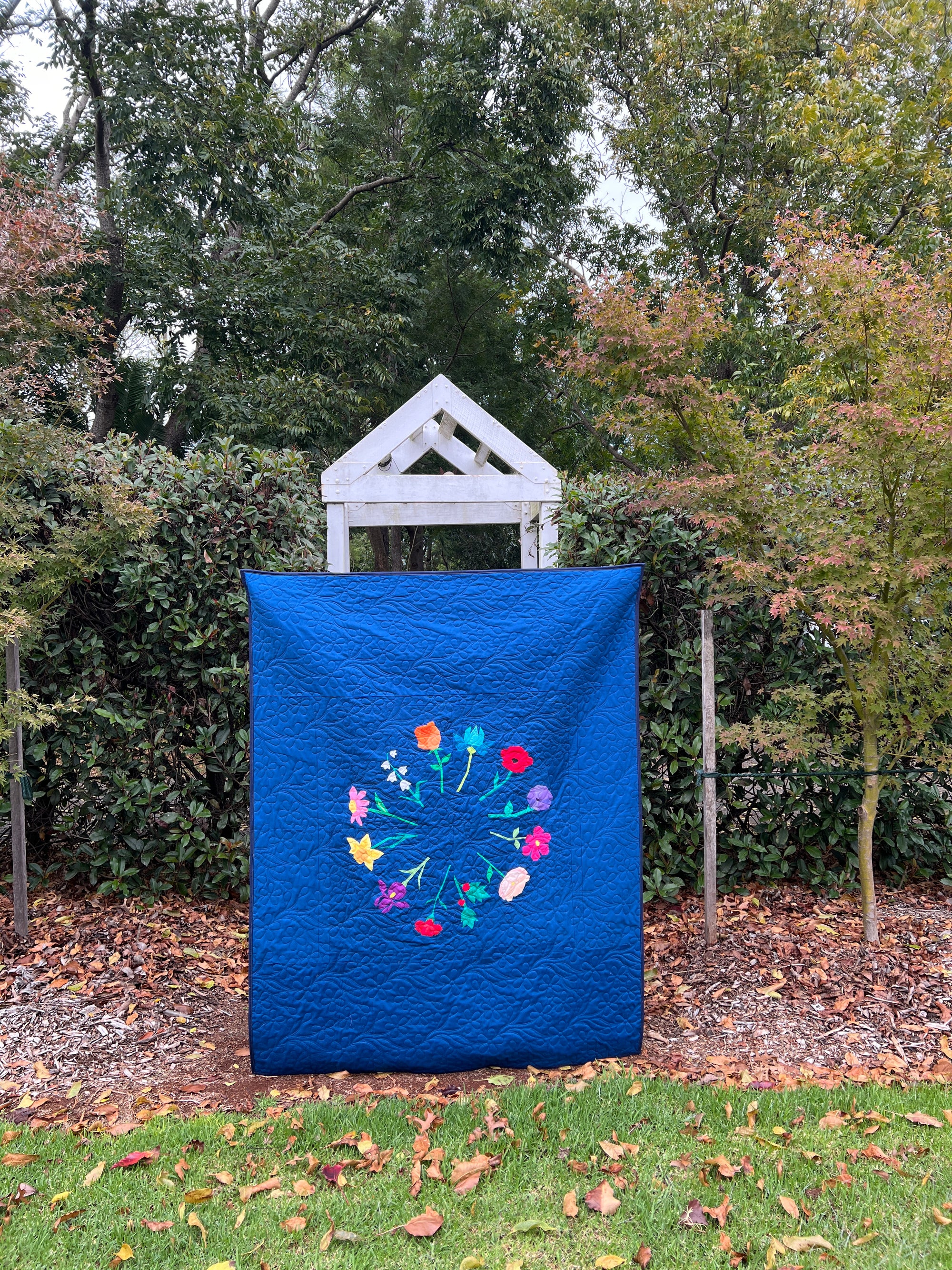 A Year of Flowers FPP Block of the Month