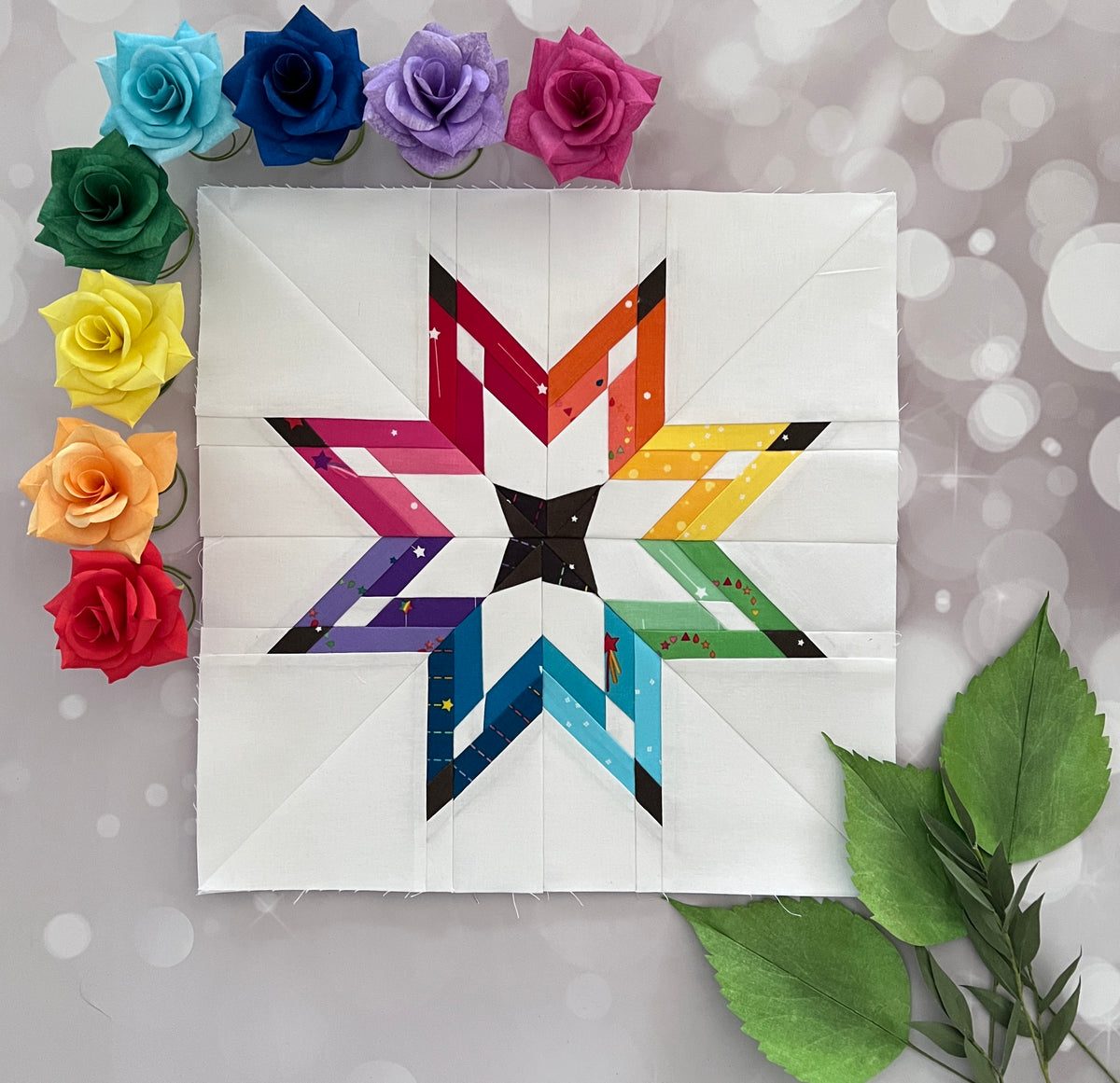 Cosmic Paper Pieced Pattern