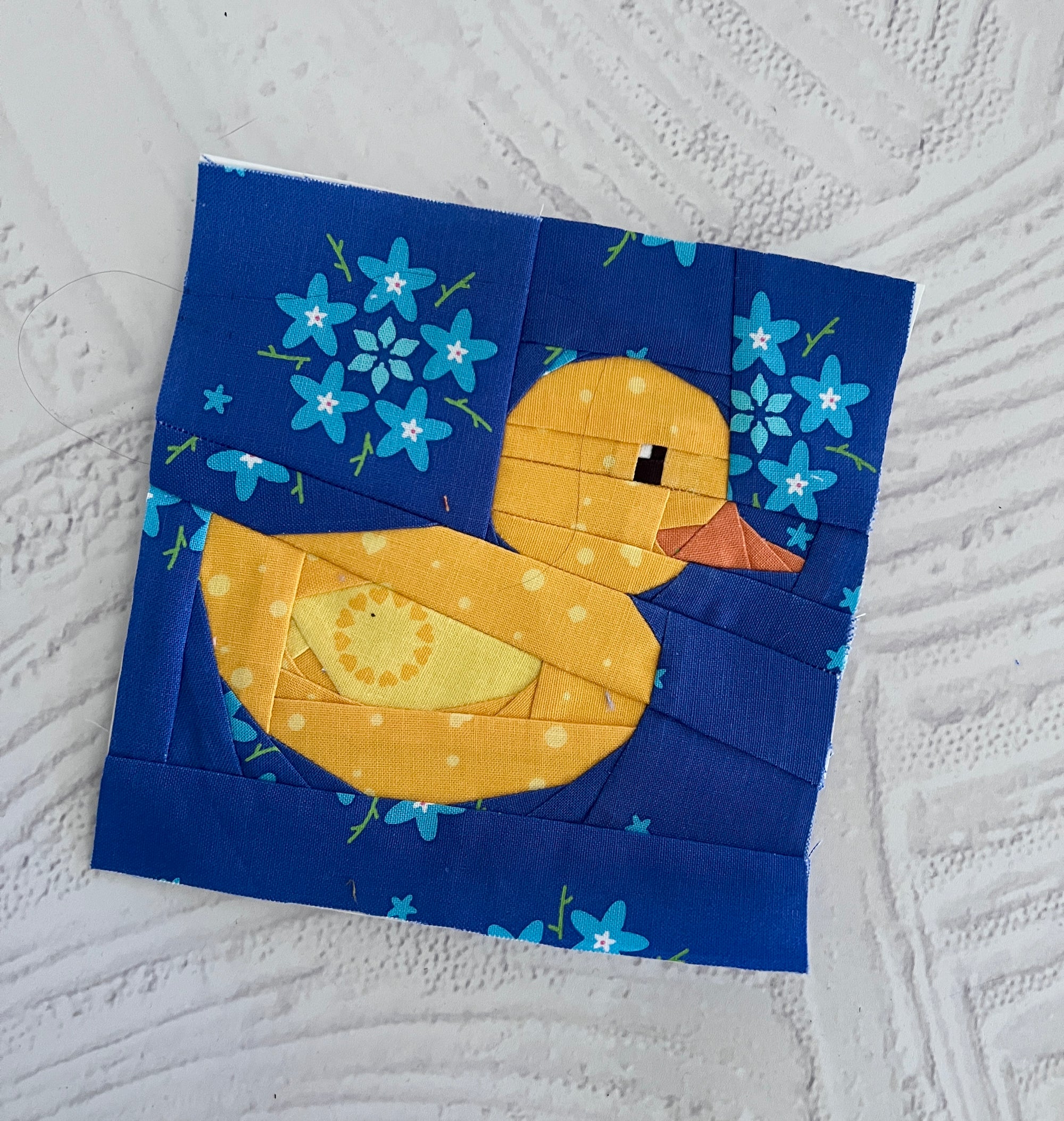 Darling Duck Paper Pieced Pattern