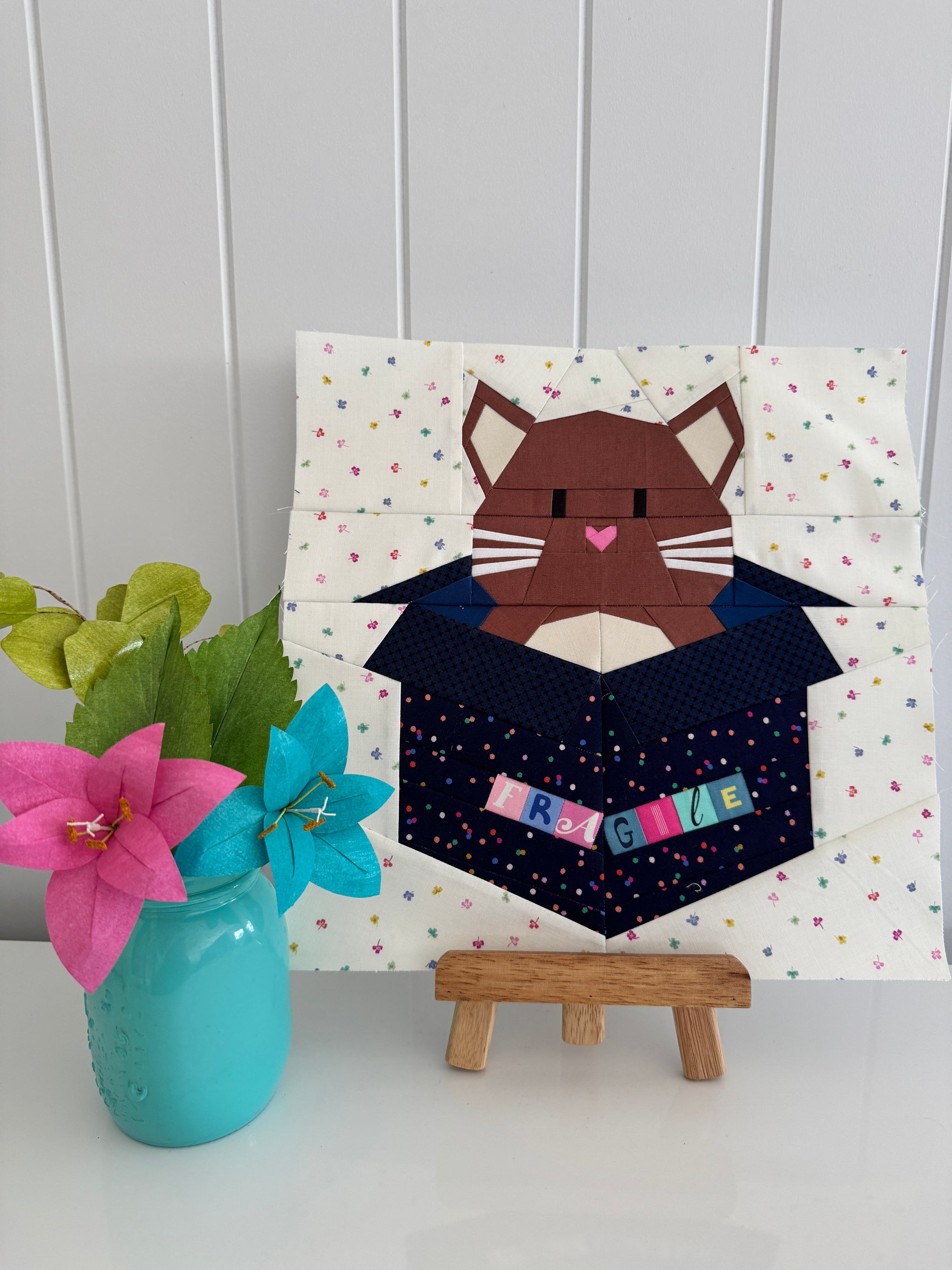 FPP Quilt Block - Make Mine Mini design by Quiet Play