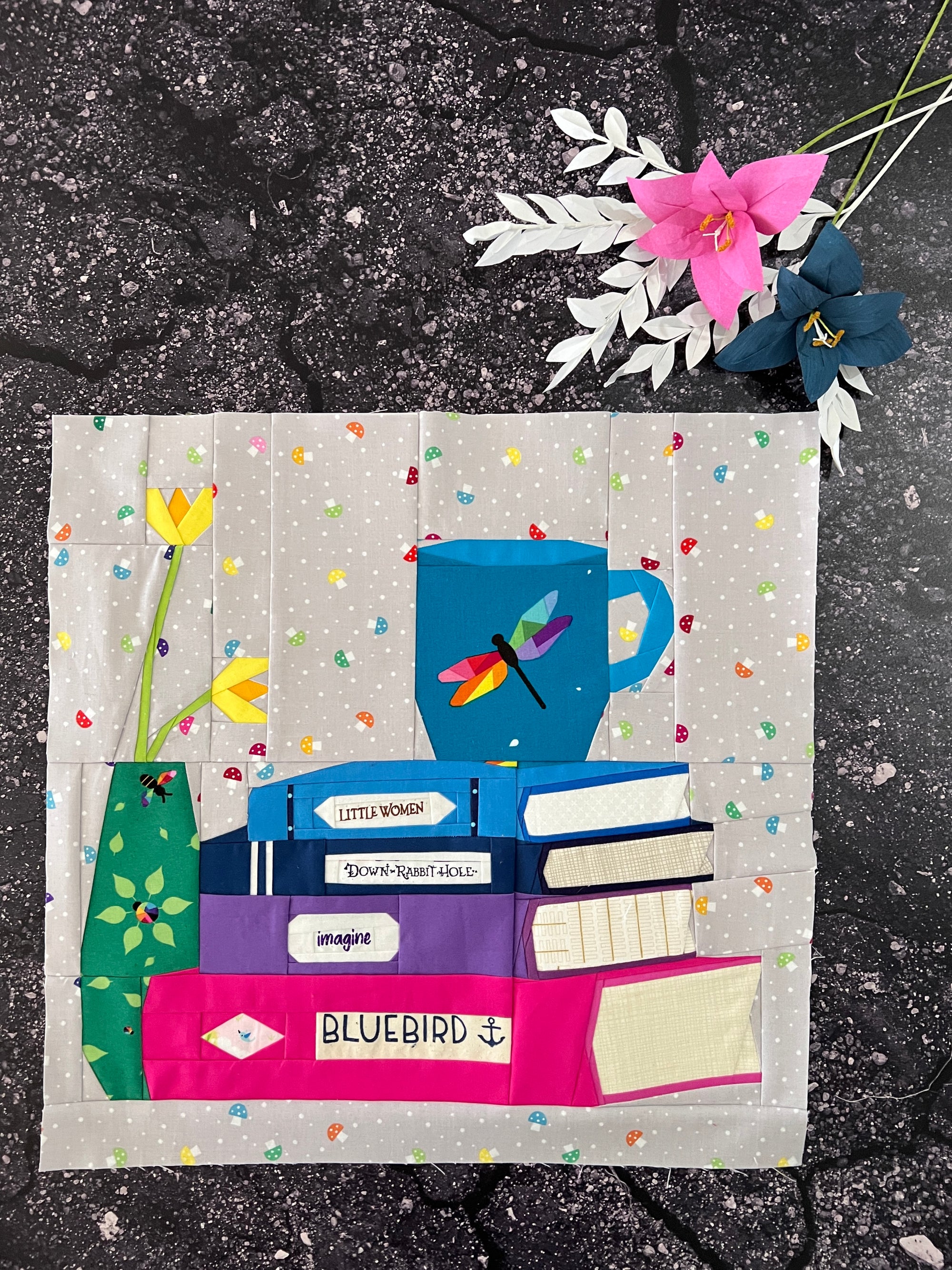 Blissful Books Paper Pieced Pattern