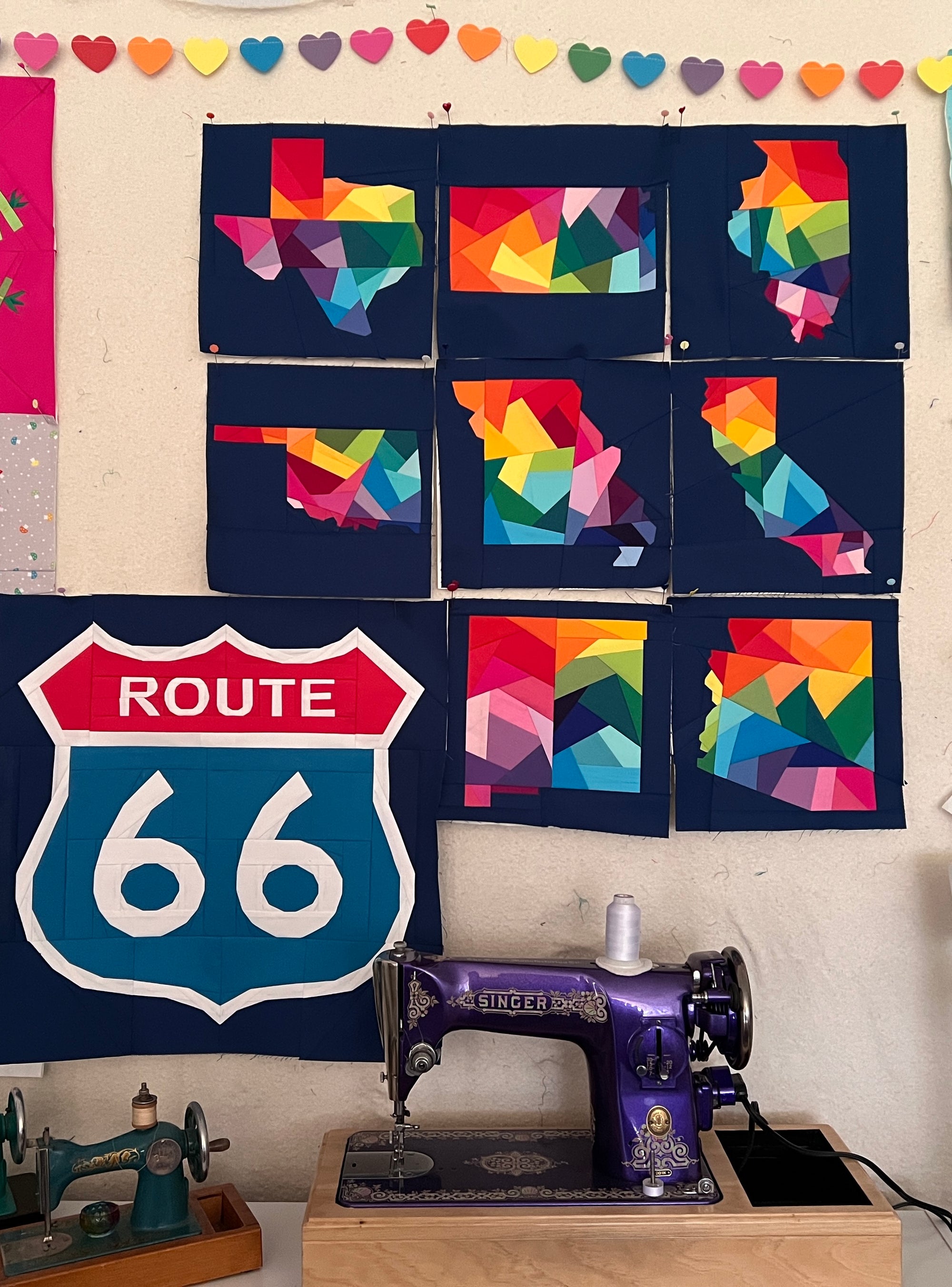 Route 66 Quilt Pattern Bundle
