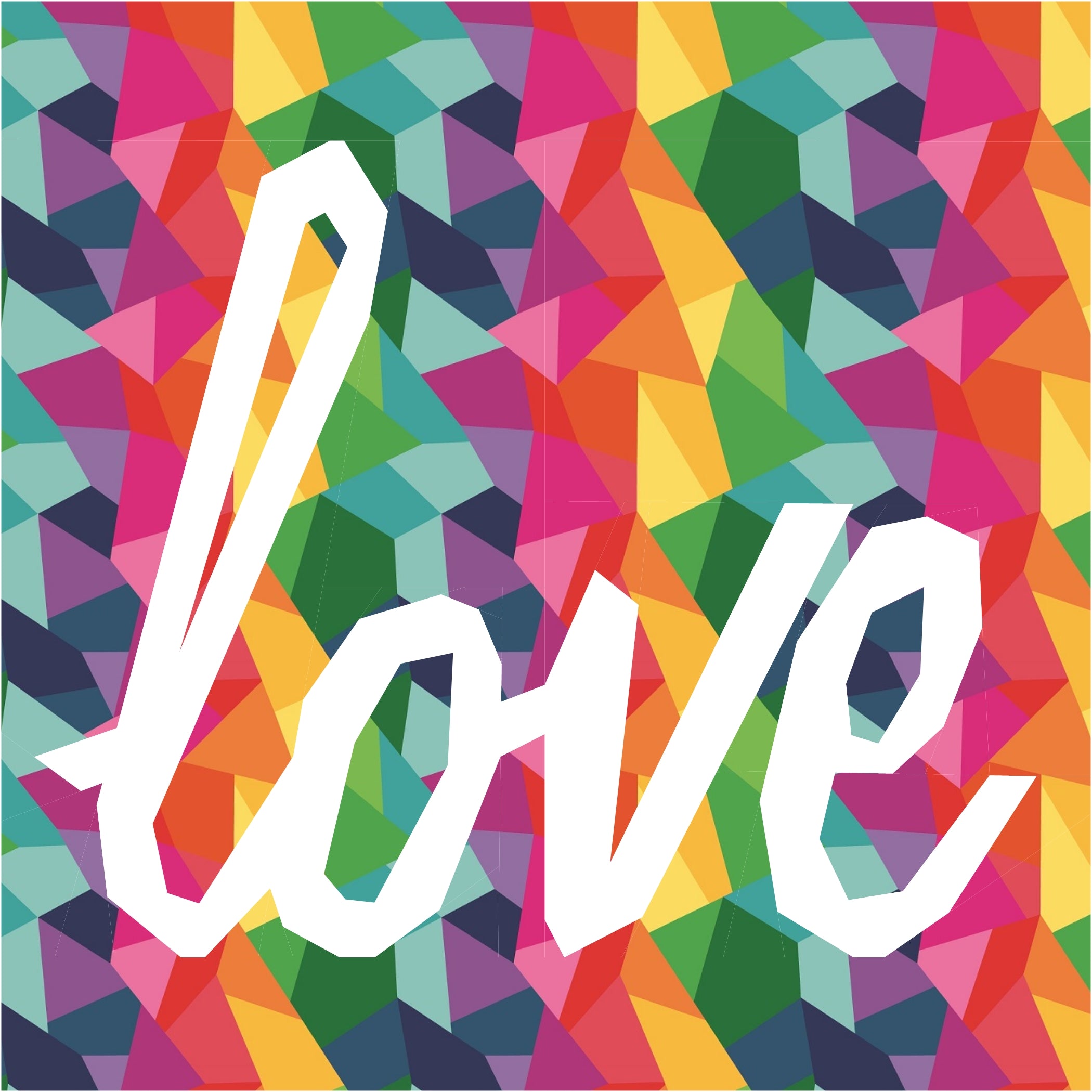 Love in Script Paper Pieced Pattern – Quiet Play Designs