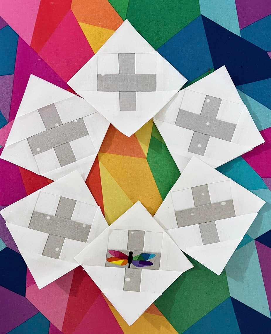 Xmark Pattern Design X Marks the Spot Paper Pieced Pattern – Quiet Play Designs