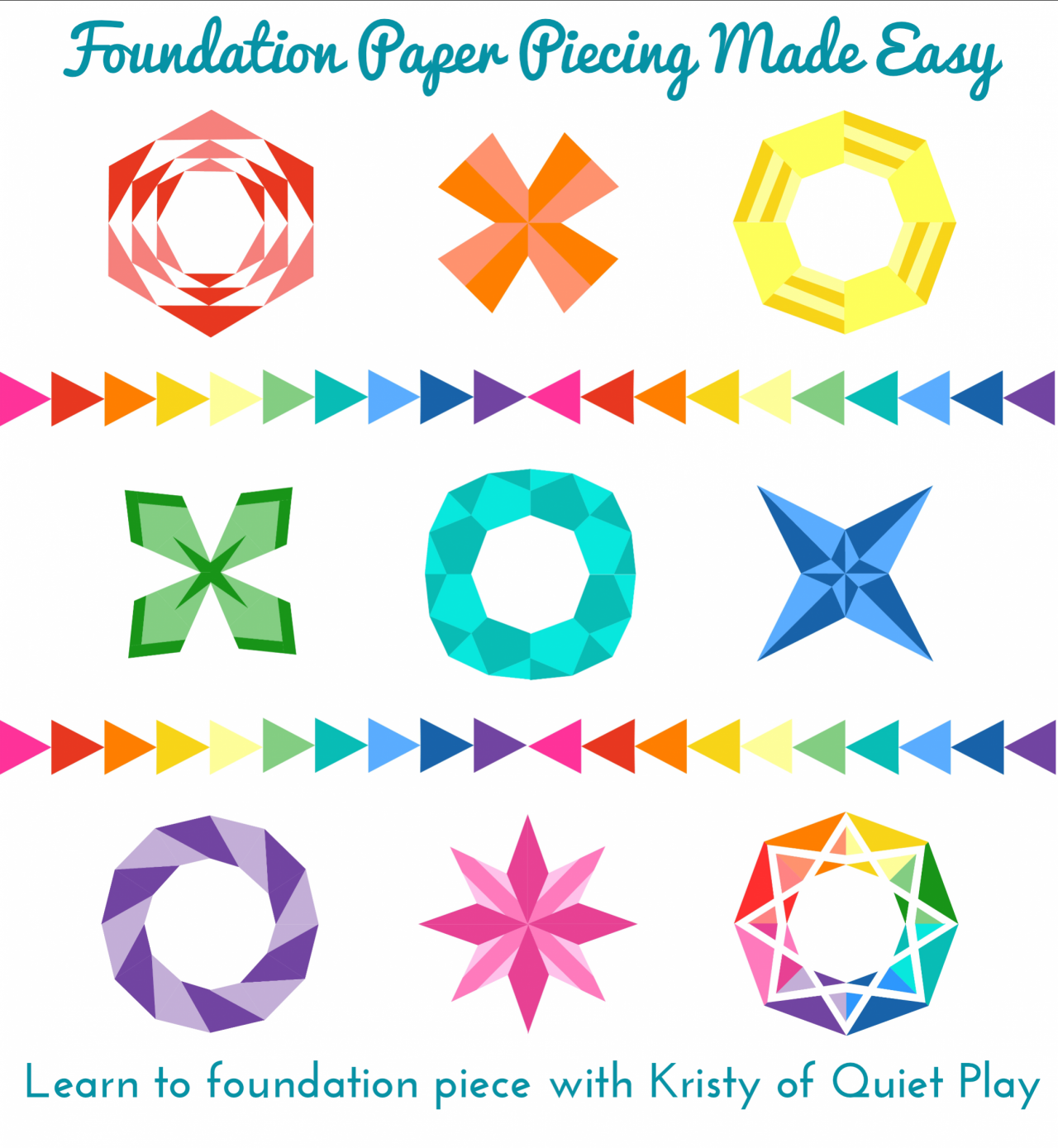 Ultimate FPP Beginners Course | Foundation Paper Piecing Made Easy ...