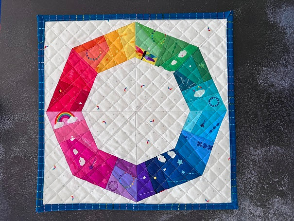 Ring a Rainbow Paper Pieced Pattern
