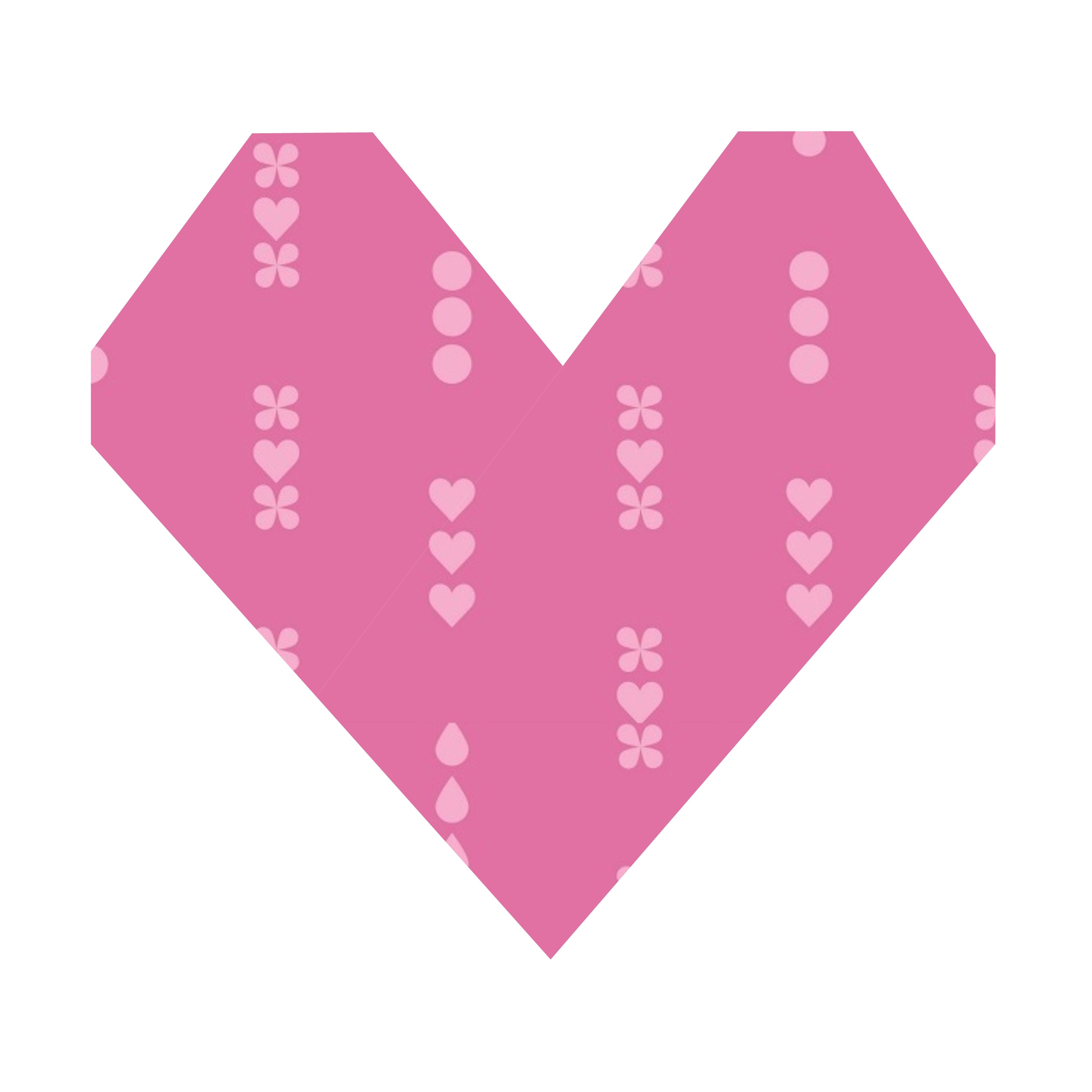 Simple Heart Paper Pieced Pattern – Quiet Play Designs