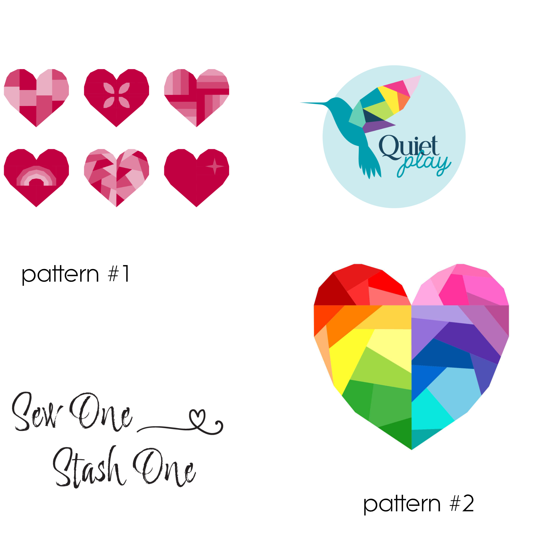 FPP Pattern - Sew One Stash One #163 design by Quiet Play