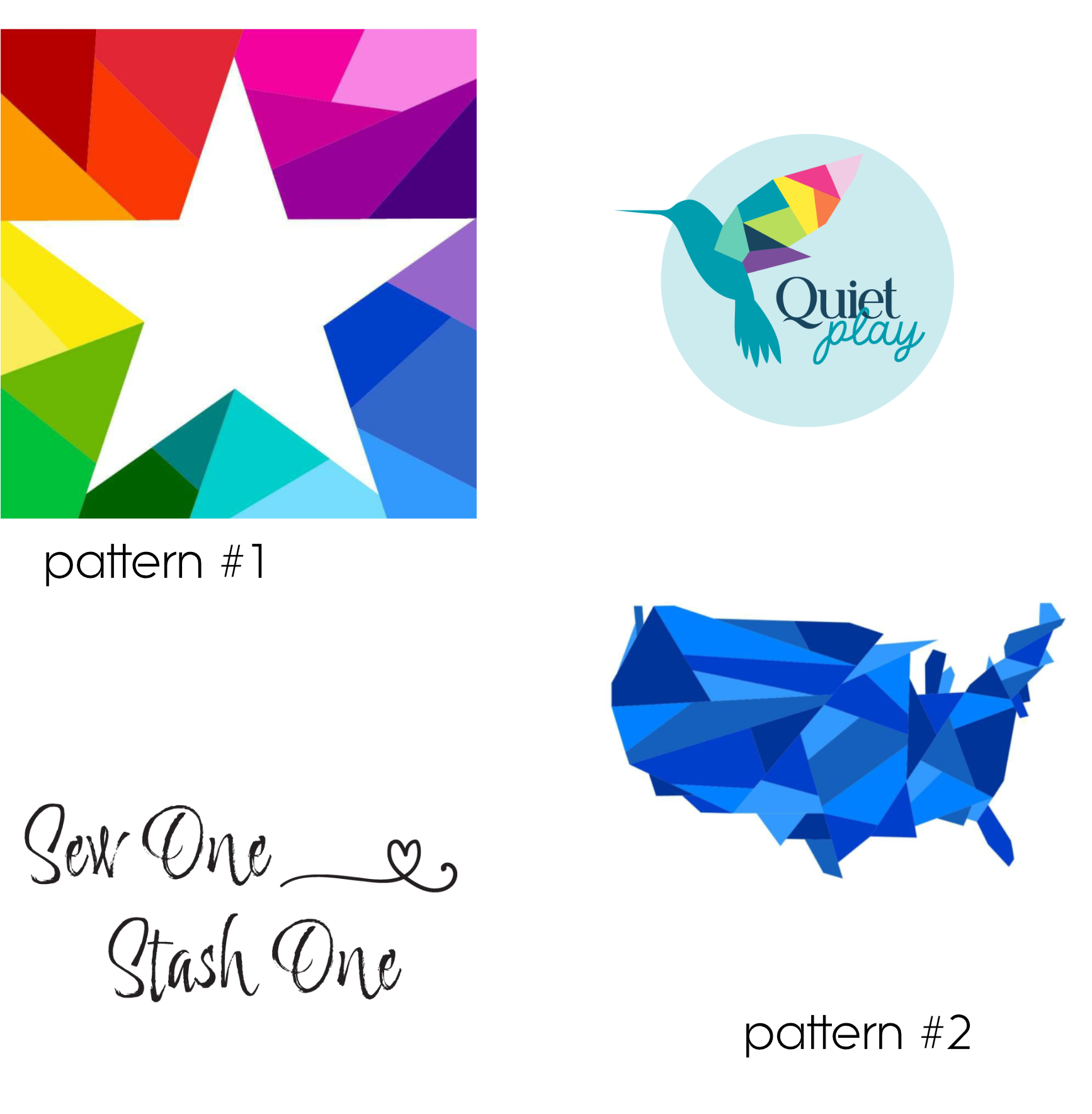 FPP Pattern - Sew One Stash One #164 foundation paper piecing pattern