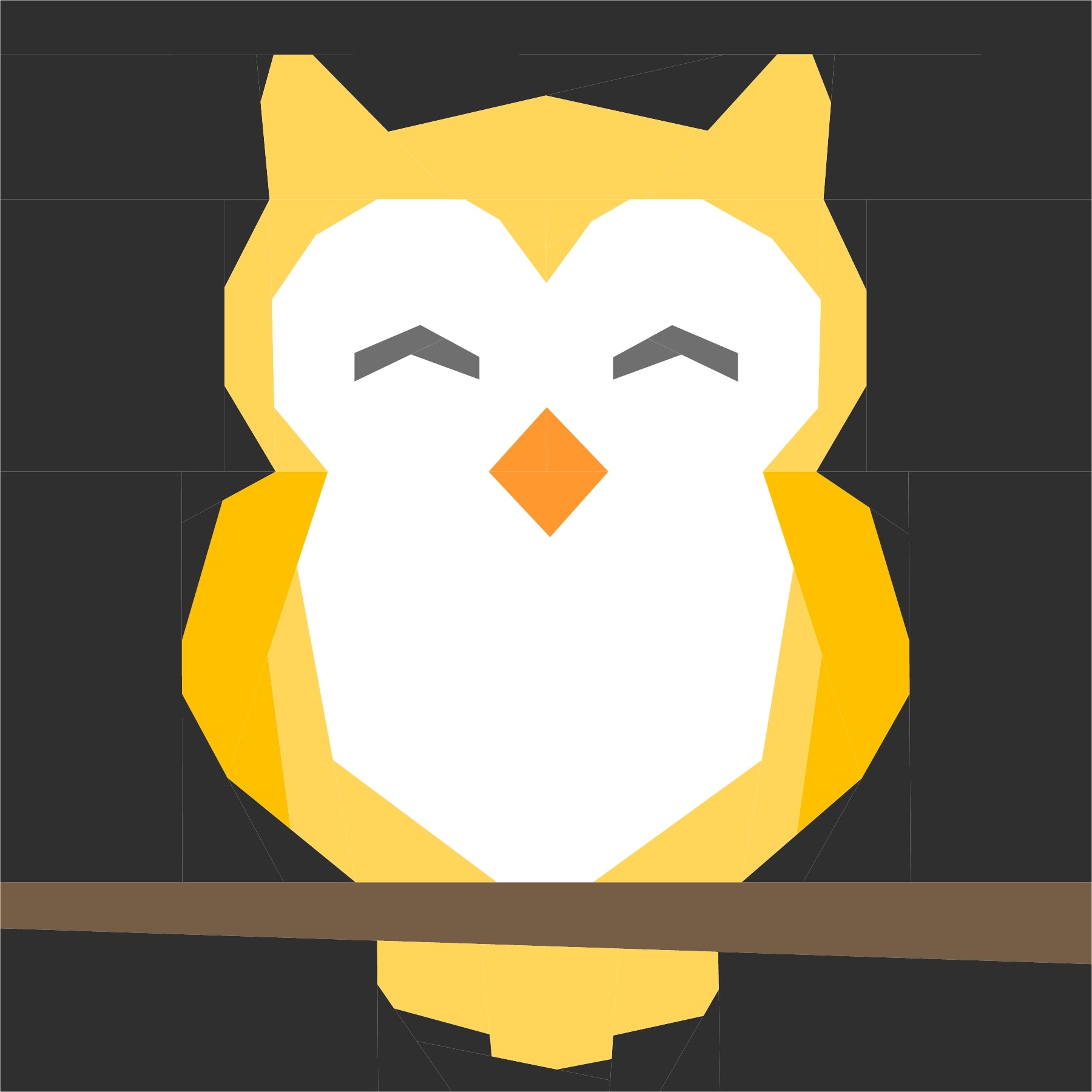 night-owl-geometric-yellow-tone-foundation-paper-piecing-pattern